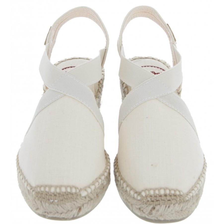 Women'S Toni Pons | Ter Wedge Espadrilles - Cru Cotton