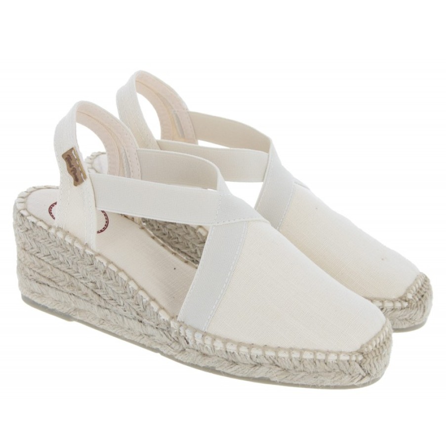 Women'S Toni Pons | Ter Wedge Espadrilles - Cru Cotton