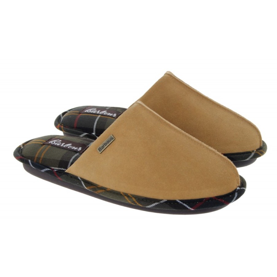 Women'S Barbour | Simone Mule Slippers Lsl0017 - Chestnut