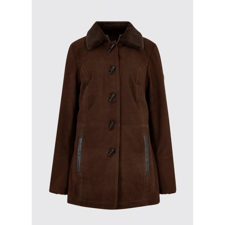 Women'S Dubarry | Clarke 4338 Leather Jacket - Walnut