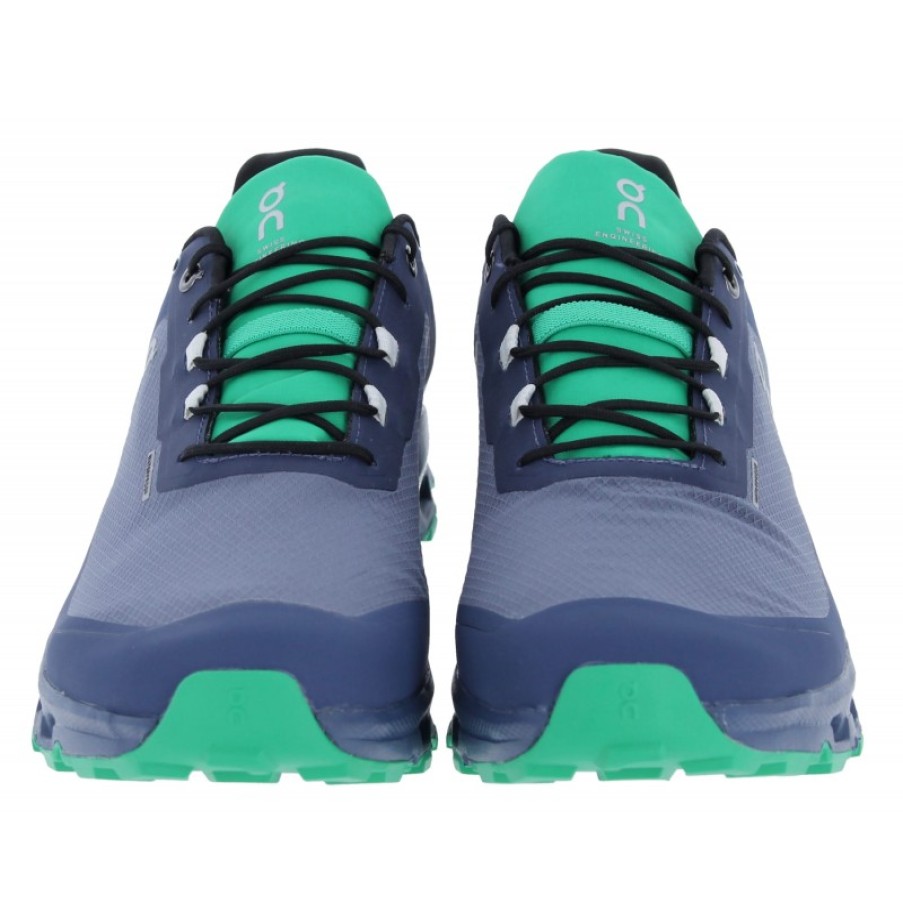 Men'S On Running | Cloudvista Waterproof 74.98277 Trainers - Metal Denim