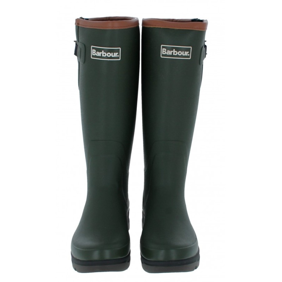 Men'S Barbour | Tempest Mrf0016 Mens Wellingtons - Olive