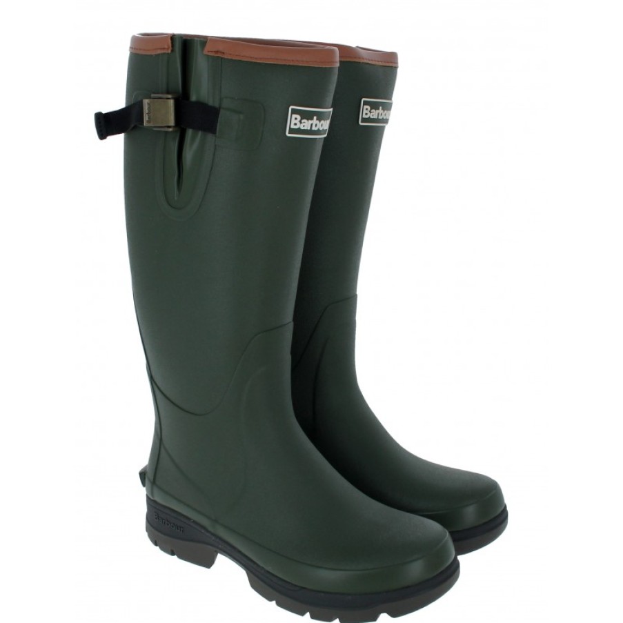 Men'S Barbour | Tempest Mrf0016 Mens Wellingtons - Olive