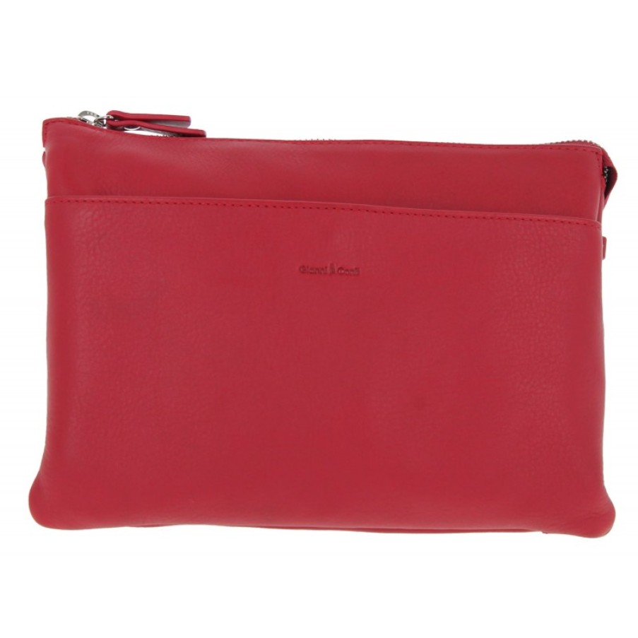 Women'S Gianni Conti | 584523 Handbag - Red Leather