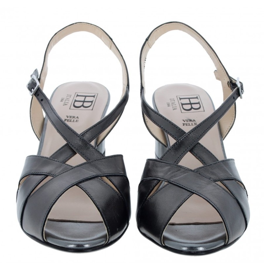 Women'S HB Shoes | Shelagh F2319 Sandals - Pewter