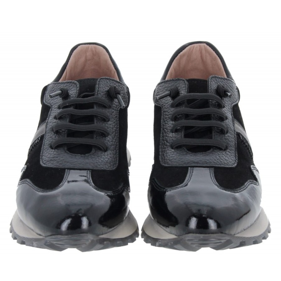 Women'S Hispanitas | Loira Hi233073 Trainers - Black Leather